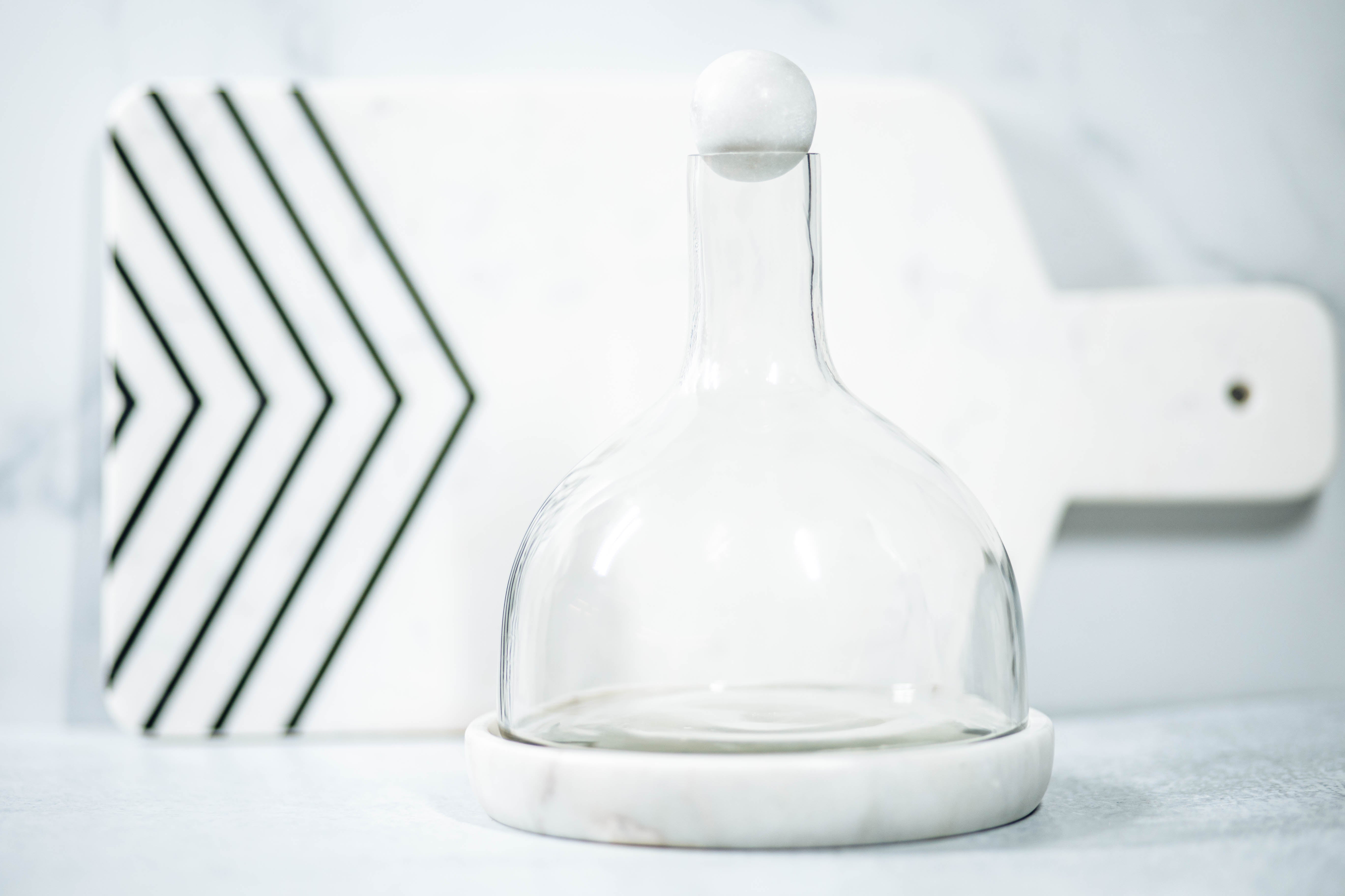Glass & Marble Decanter