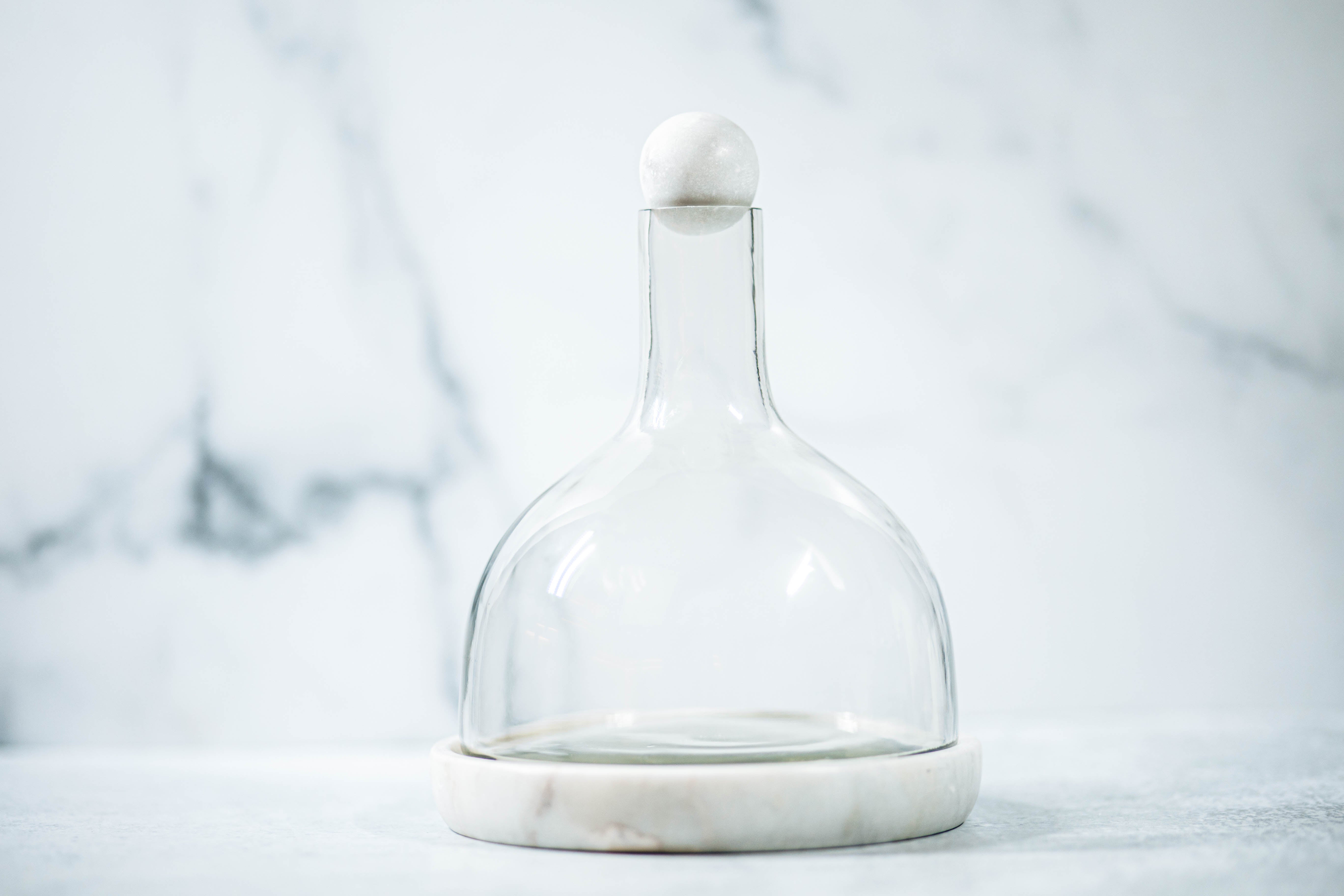Glass & Marble Decanter