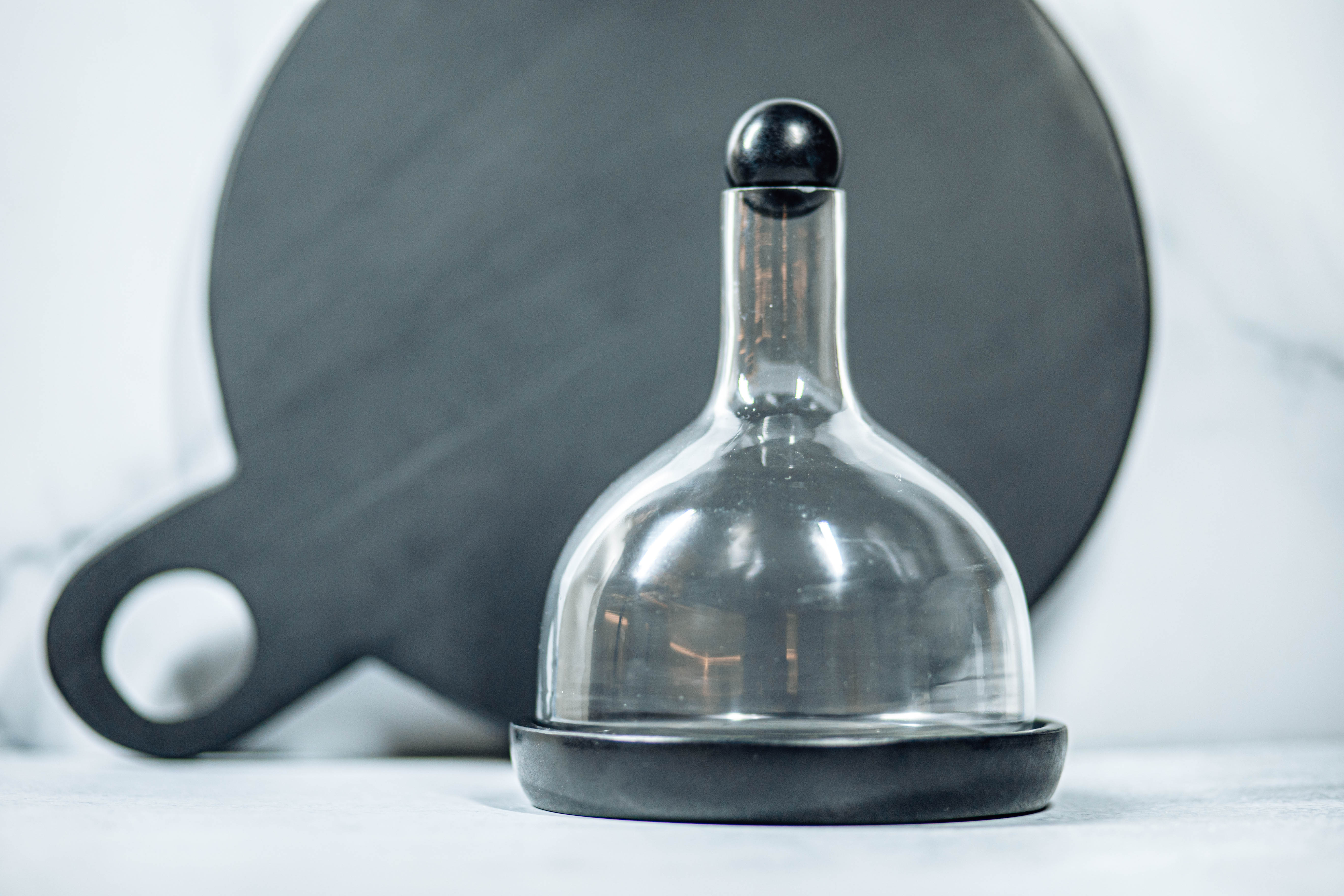 Glass & Marble Decanter