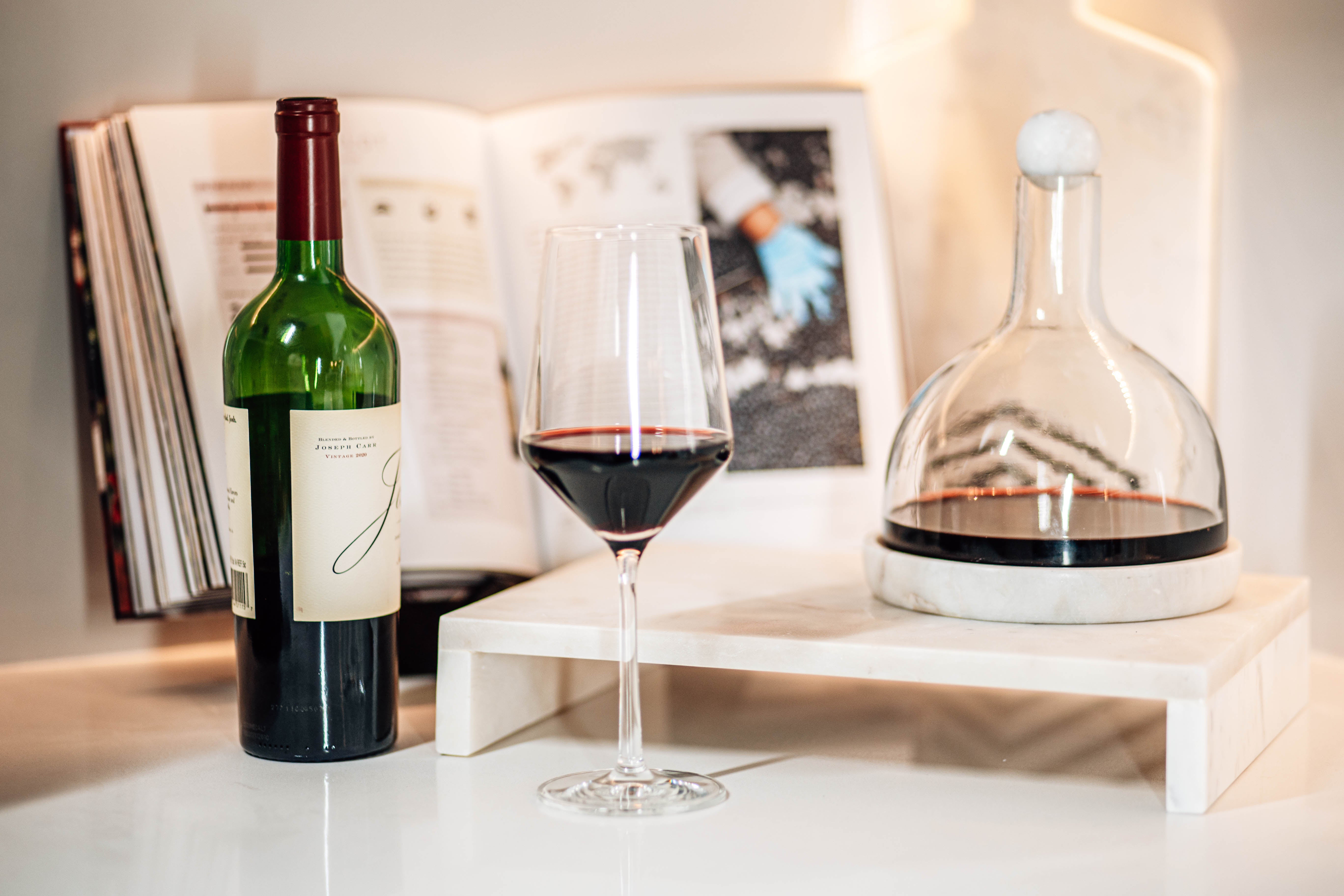 Glass & Marble Decanter